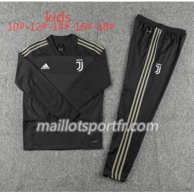 Juventus Enfant Ensemble Sweat d'entrainement Noir 2018/19